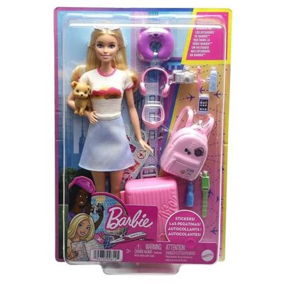 Boneca Barbie com Vestido Azul - Bumerang Brinquedos